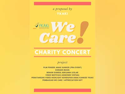 Proposal We Care Charity Concert YKAKI