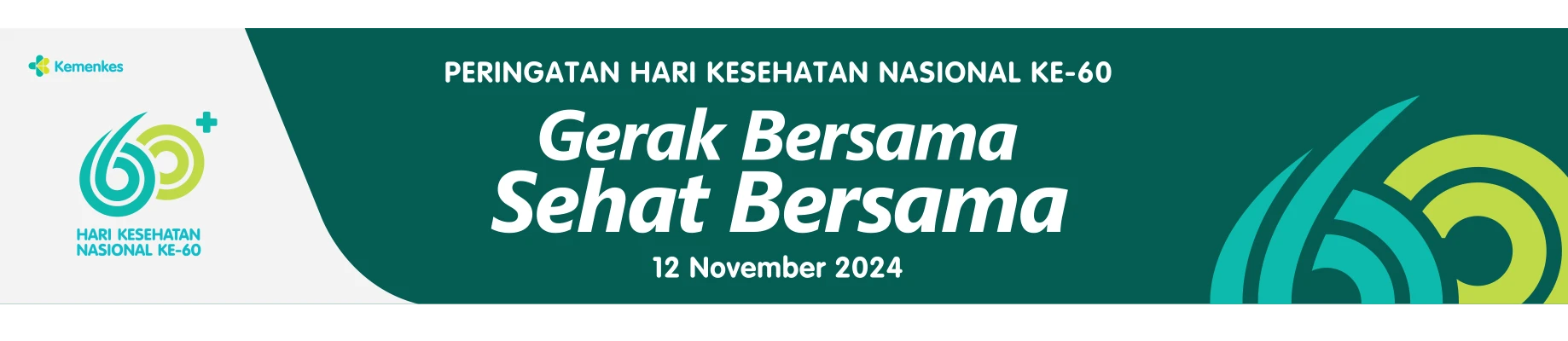 Media Hari Kesehatan Nasional (HKN) ke-60