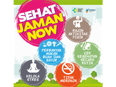 Poster : Jaman Now 100x100cm