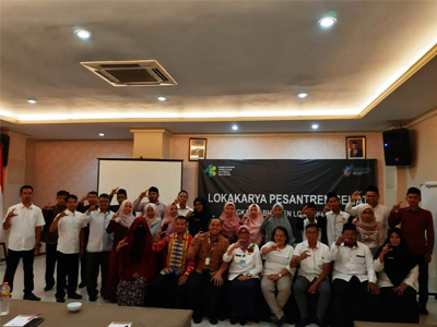 Lokakarya Pesantren Sehat Lombok Barat 2020