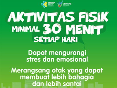 Poster : Aktivitas Fisik 70x100cm