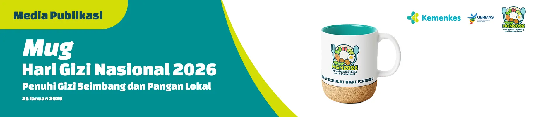 Merchandise Hari Gizi Nasional 2026 Mug format JPG