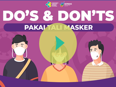 Video ILM Do's and Don'ts Pakai Tali Masker