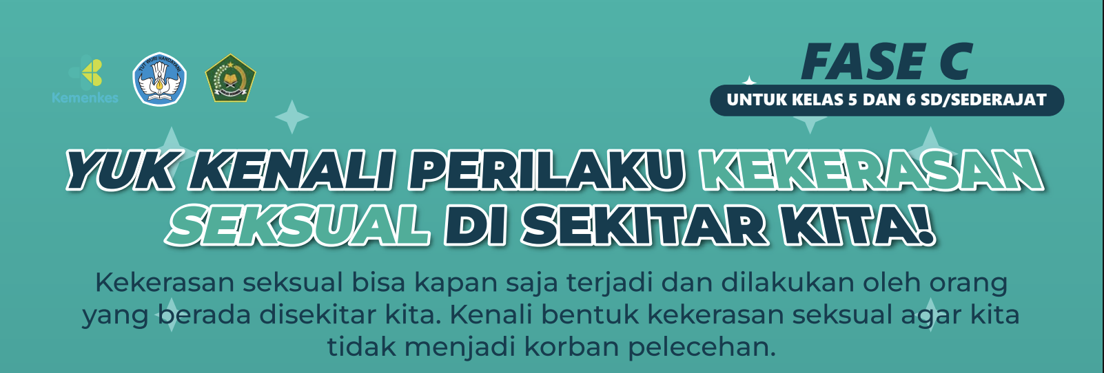 Poster Kenali Pelecehan Seksual