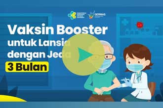 Vaksin Booster untuk Lansia dengan Jeda 3 Bulan