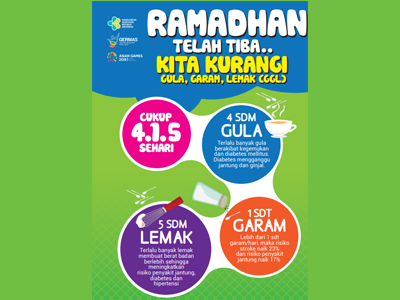 Flyer : Puasa Ramadhan Tiba 15x21cm