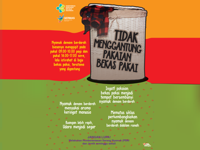 Flyer: DBD - Menggantung Pakaian Bekas