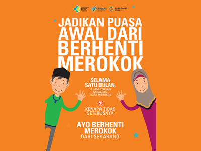 Flyer : Puasa Berhenti Merokok 15x21cm