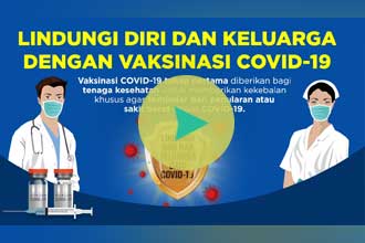 Lindungi Diri dan Keluarga dari Covid-19 - Versi Vaksinasi Tenaga Kesehatan