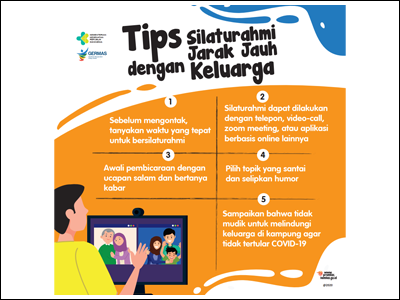 Materi Medsos: Tips Silaturahmi Jarak Jauh dengan Keluarga