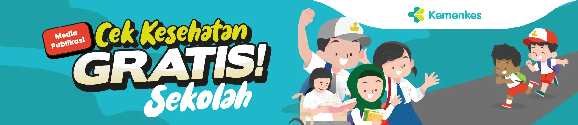 Media Publikasi Cek Kesehatan Gratis (CKG) Sekolah