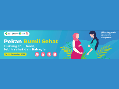 Spanduk Kegiatan Pekan Bumil Sehat 2022