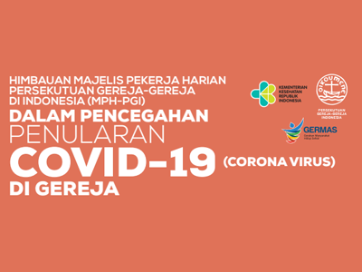 Flyer: Pencegahan COVID-19 di Gereja