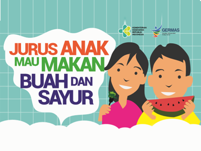 Flyer: Jurus Makan Buah dan Sayur 15x21cm