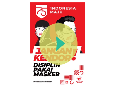 Videografis HUT RI Videotron - Jangan Kendor, Disiplin Pakai Masker