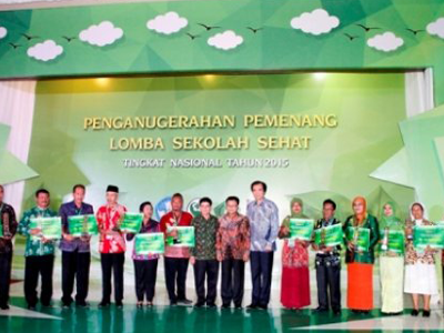 Tatap Muka dan Dialog  Pemenang Lomba Sekolah Sehat Tingkat Nasional