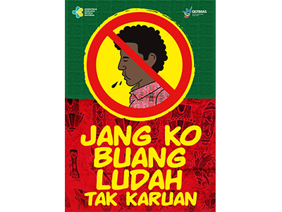 Flyer : Flyer Papua Buang Ludah