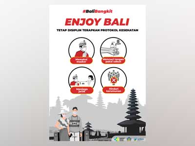 Poster Bali Bangkit Versi Enjoy Bali Format JPG