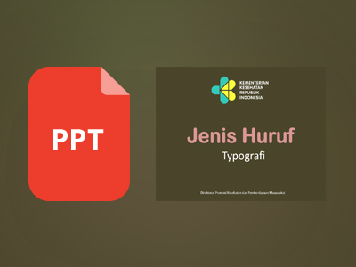 Materi Jenis Huruf (Typografi)