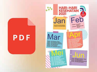 Kalender Kesehatan 2021 Versi Buku Agenda VIP dan Umum