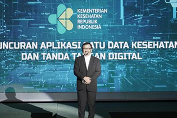 Peluncuran Aplikasi Satu Data Kesehatan dan Tanda Tangan Digital Kemenkes