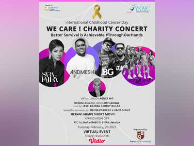 Flyer We Care Charity Concert