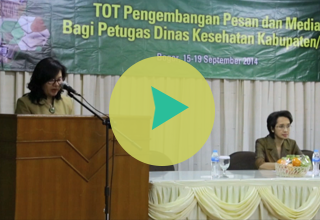 Pelatihan Media Promkes Tahun 2014