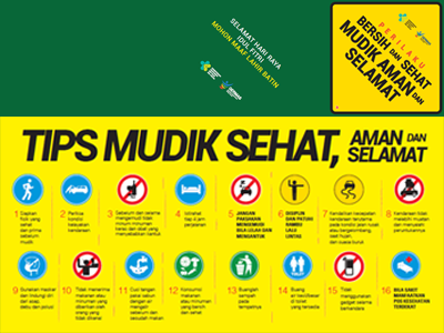 Leaflet : Mudik Sehat 2018