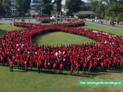 Hari AIDS Sedunia Yang Memecahkan Rekor MURI Red Ribbon