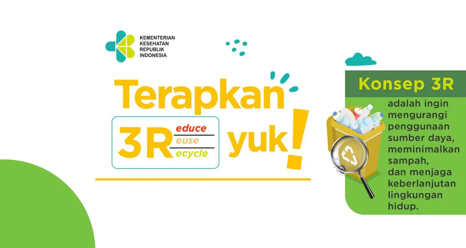 Terapkan 3R (Reduce, Reuse, Recycle) Yuk!