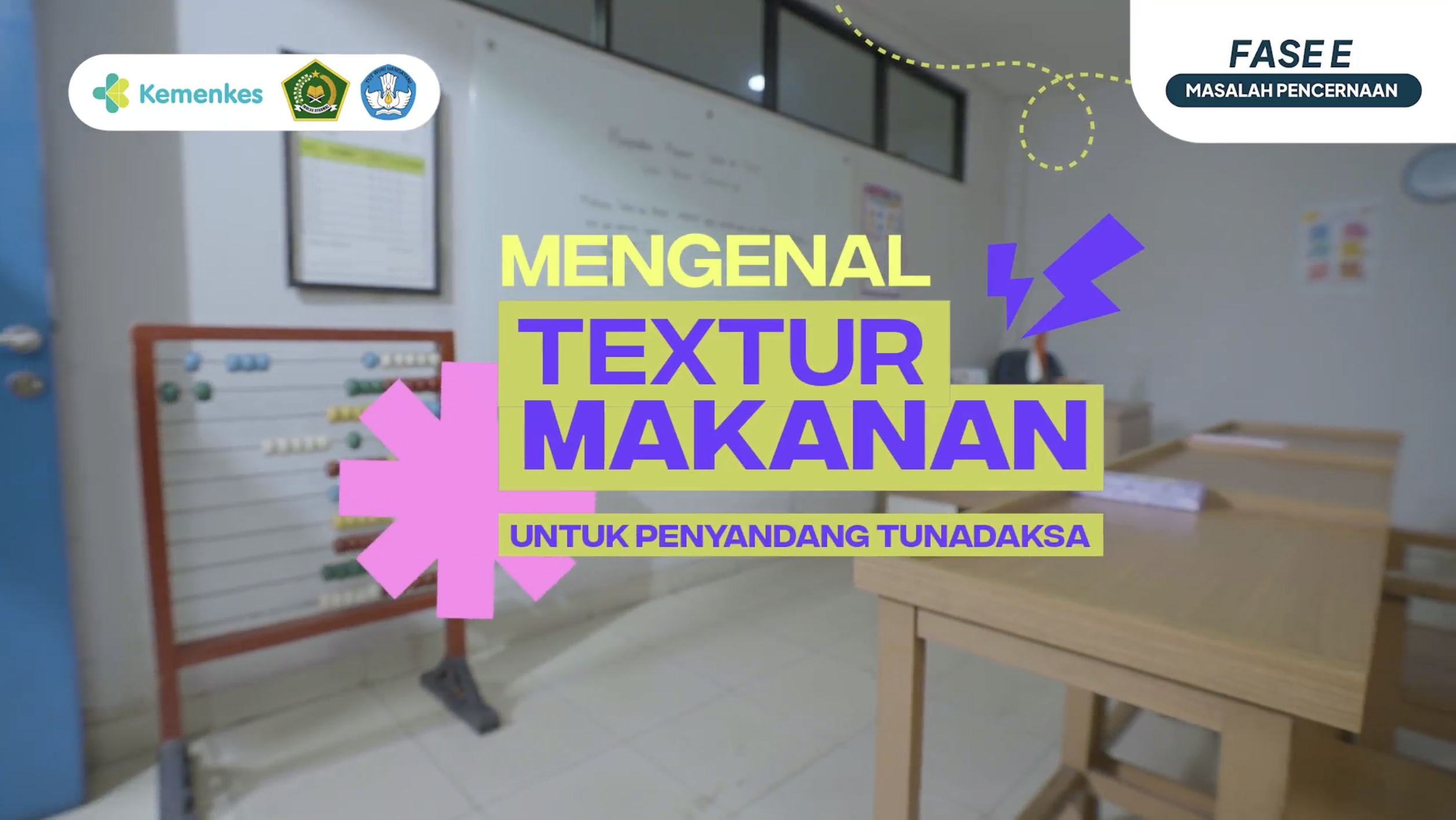 Video Mengenal Tekstur Makanan