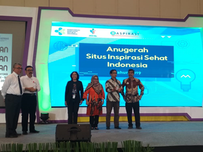 Website Promkes Menjadi Juara Pertama dalam Penilaian e-ASPIRASI 2019