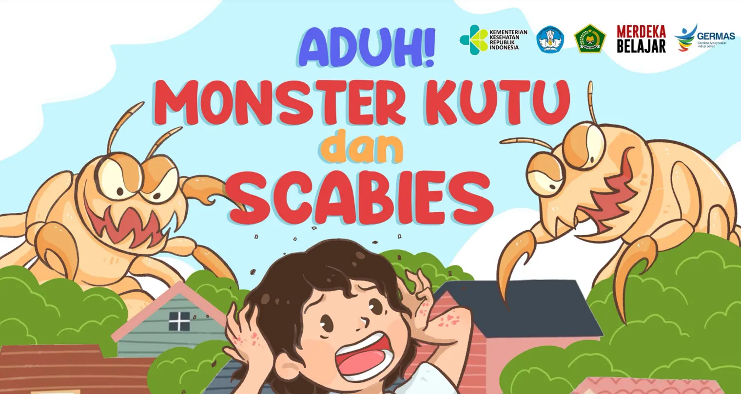 Aduh! Monster Kutu dan Scabies